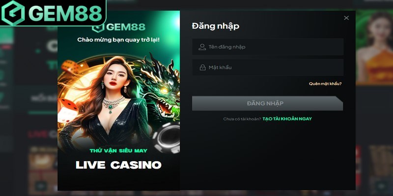 Đăng Nhập Gem88 - Hướng Dẫn Truy Cập & Xử Lý Lỗi Xác minh tài khoản thông qua lớp bảo mật bổ sung