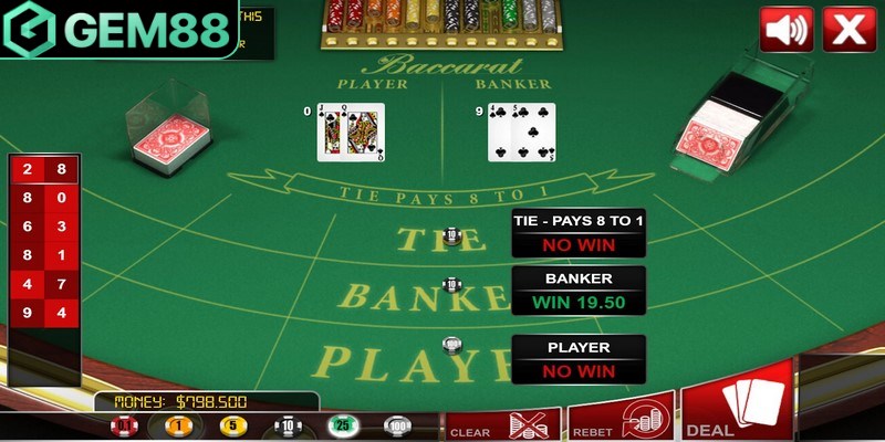 Mẹo chơi baccarat giúp giữ vốn tốt đó là bạn nên chia nhỏ số tiền